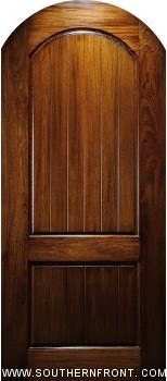 Arch Top 2 Panel V Grooved 3 6 x 8 0