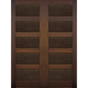 Horizontal 5 Panel (Double Door) - 36'' x 96''