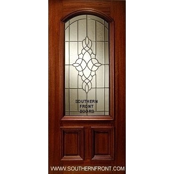 Exeter 2/3 Arch Lite Southern Front Door