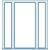 Single Door 2 Sidelights 68ft