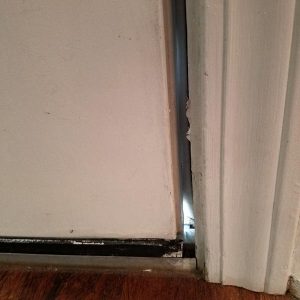 door gap