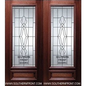 16 Richmond 3/4 Lite Double Door