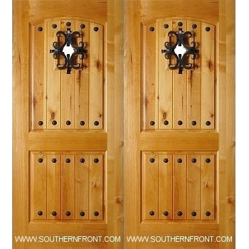 2 Panel Arch with Clavos & Marbella Speakeasy (Double Door)