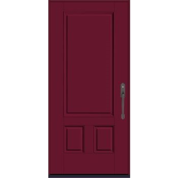 Elegant 3-Panel Southern Door