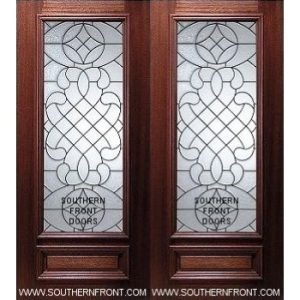 19 Sheffield 3/4 Lite Double Door