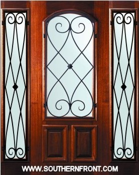 Charleston WO 6 8 Arch Lite with 2 Sidelites