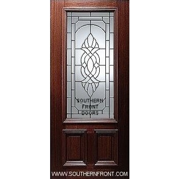 Elegant 12-Lite Southern Door