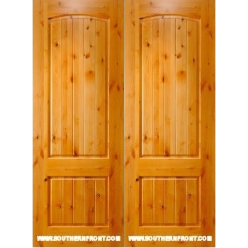 041 - 2 Panel Arch (Double Door)